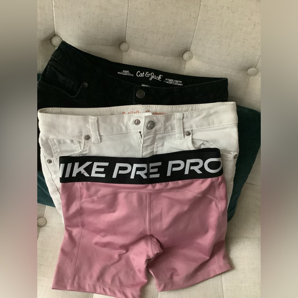 3 pairs of shorts